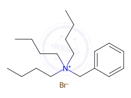 Chemical structure of Benzyltributylammonium Bromide