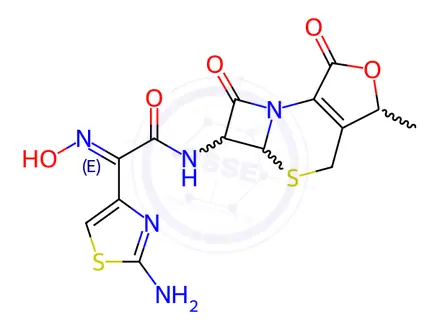 Chemical structure of Cefdinir Impurity M (CP)