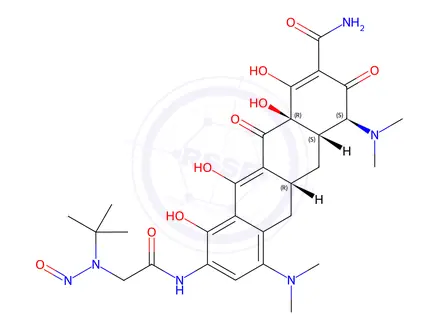 Chemical structure of N-Nitroso Tigecycline