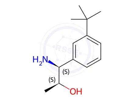 Chemical structure of (1S,2S)-1-AMINO-1-(3-TERT-BUTYLPHENYL)PROPAN-2-OL