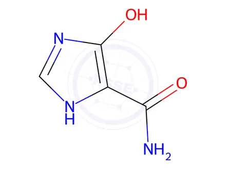 Chemical structure of Mizoribine Impurity 8