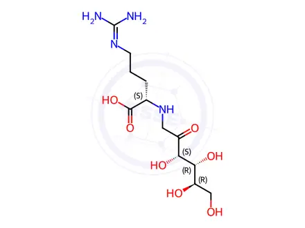 Chemical structure of Fructose-Arginine