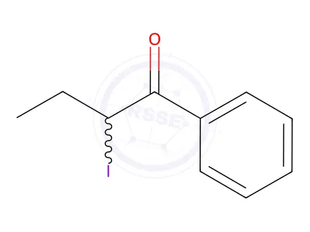 Chemical structure of 2-Iodo-1-phenyl-1-butanone