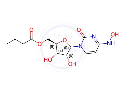 Chemical structure of Molnupiravir Impurity 18