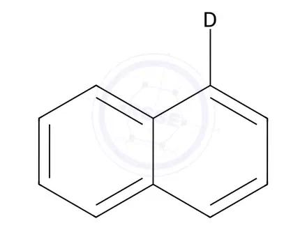 Chemical structure of Naphthalene-1-d1