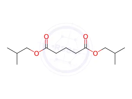 Chemical structure of diisobutyl glutarate
