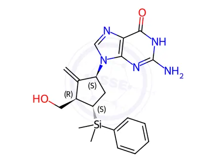 Chemical structure of Entecavir Impurity 164
