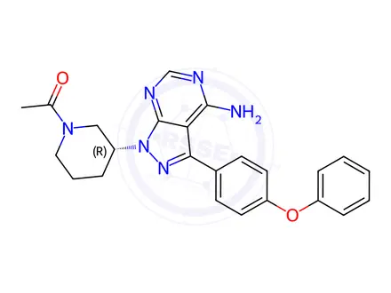 Chemical structure of Ibrutinib Impurity 224