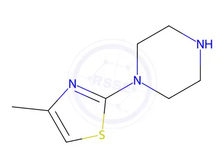 Chemical structure of 1-(4-Methyl-thiazol-2-yl)-piperazinedihydrochloride