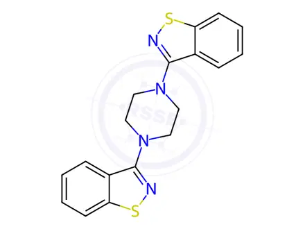 Chemical structure of Lurasidone impurity 1