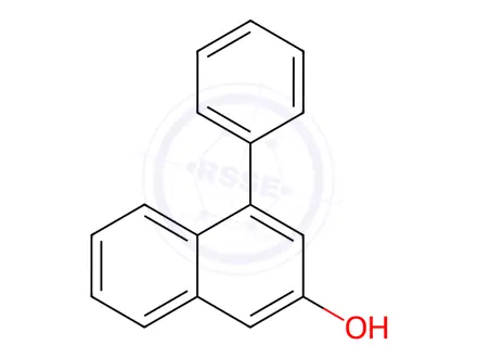 Chemical structure of 4-phenylnaphthalen-2-ol
