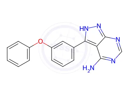 Chemical structure of Ibrutinib Impurity 160