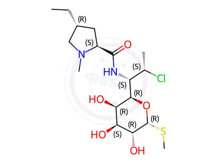 Chemical structure of Clindamycin Hydrochloride EP Impurity B