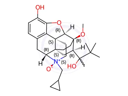 Chemical structure of Buprenorphine N-Oxide