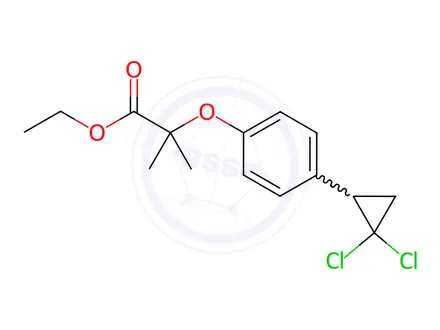 Chemical structure of Ciprofibrate EP Impurity E