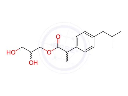 Chemical structure of Ibuprofen Impurity 27