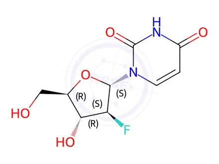 Chemical structure of Azvudine Impurity 5