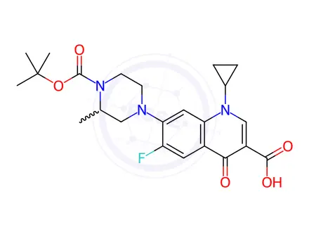 Chemical structure of Gatifloxacin Impurity 13