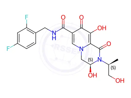 Chemical structure of Cabotegravir Impurity 30