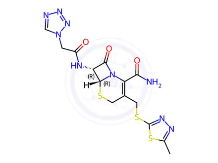Chemical structure of Cefazolin EP Impurity K