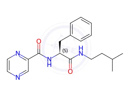 Chemical structure of Bortezomib Impurity 21