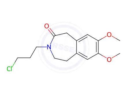 Chemical structure of Ivabradine related compound 8