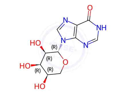Chemical structure of Inosine Impurity 5