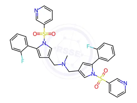 Chemical structure of Vonoprazan Impurity 343
