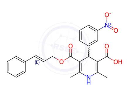 Chemical structure of Cilnidipine Impurity 2