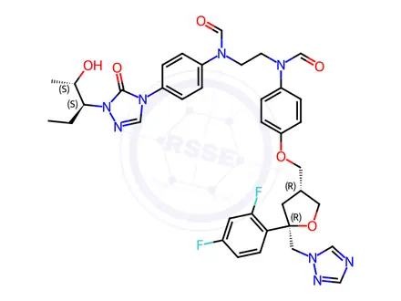 Chemical structure of Posaconazole Impurity 74