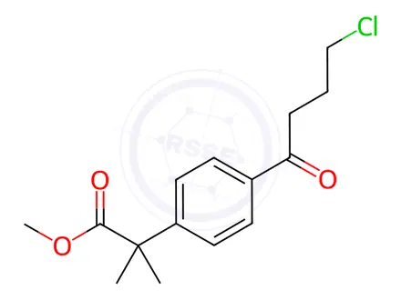 Chemical structure of Fexofenadine Impurity 13