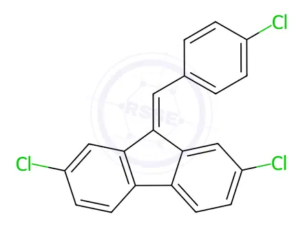 Chemical structure of Lumefantrine Impurity 7