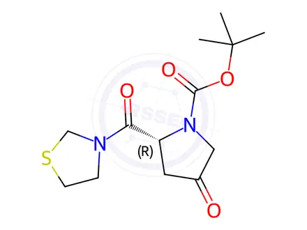 Chemical structure of Teneligliptin Impurity 23