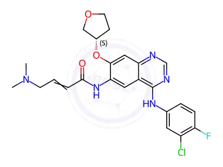 Chemical structure of (E/Z)-Afatinib