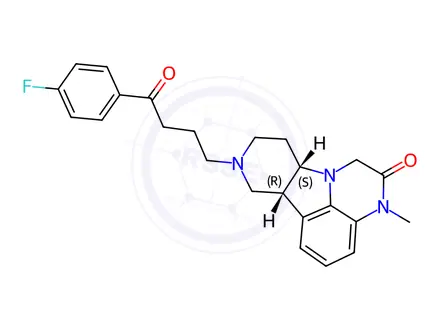 Chemical structure of Lumateperone Impurity 47