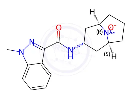 Chemical structure of Granisetron N-oxidation impurity