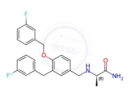 Chemical structure of Safinamide Mesylate Impurity 27