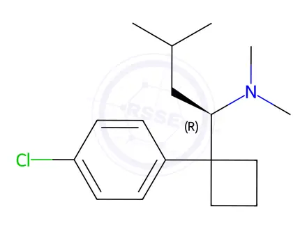 Chemical structure of R-Sibutramine