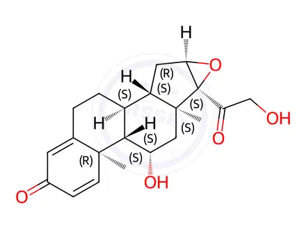 Chemical structure of Prednisolone Impurity 7