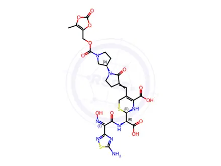 Chemical structure of Ceftobiprole Impurity 7