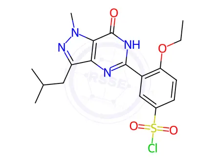 Chemical structure of Sildenafil Impurity 27