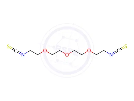 Chemical structure of 1-isothiocyanato-2-(2-(2-(2-isothiocyanatoethoxy)ethoxy)ethoxy)ethane