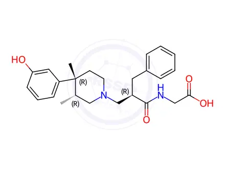 Chemical structure of Alvimopan Impurity 16(Alvimopan (2R, 3R, 4R)-Isomer)