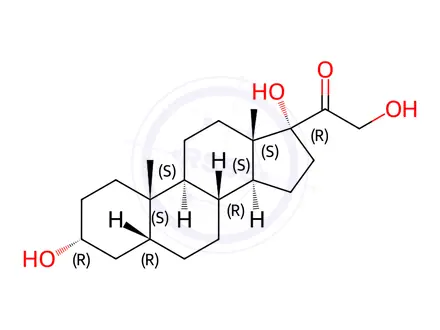 Chemical structure of Hydrocortisone Impurity 16