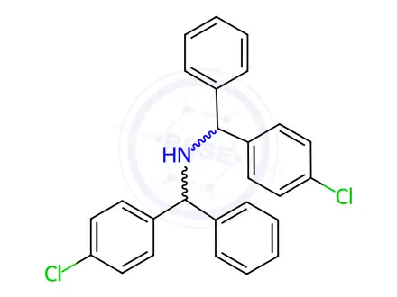 Chemical structure of Cetirizine Hydrochloride Impurity 127