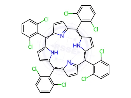 Chemical structure of Porphine Impurity 54