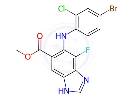 Chemical structure of Selumetinib Hydrogen Sulfate Impurity 6