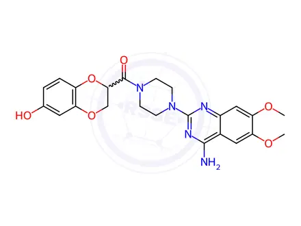 Chemical structure of Doxazosin Impurity 10