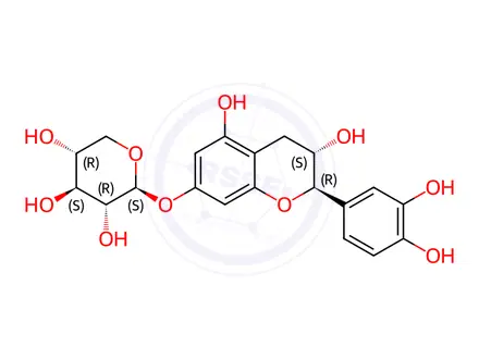 Chemical structure of Catechin Impurity 8