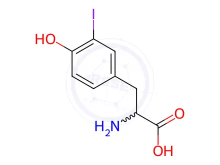 Chemical structure of Levothyroxine Sodium Impurity 20